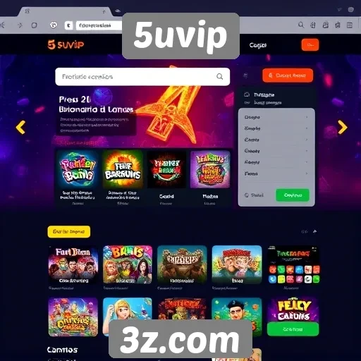 Avaliação da interface do usuário do site 5uvip
